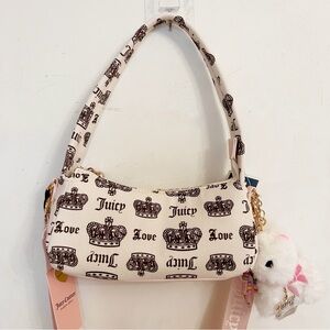 Juicy Couture Crowns Festival Shoulder Bag NWT